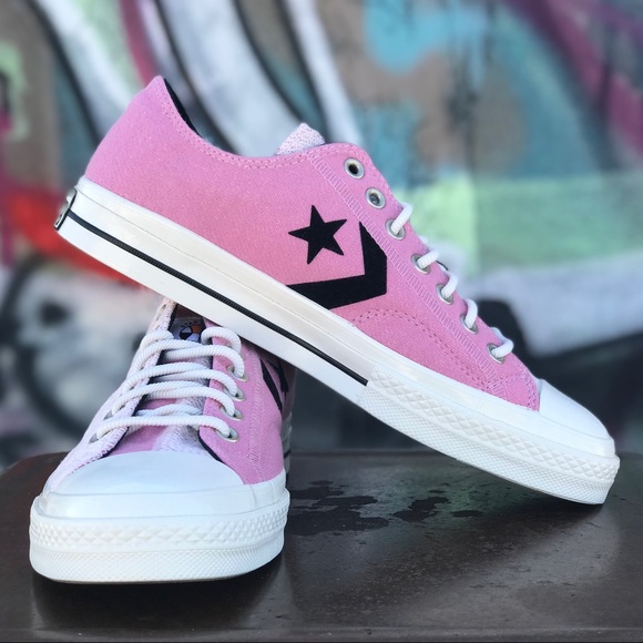 Mens Converse Reverse Terry Star Player Sneakers - Picture 2 of 11